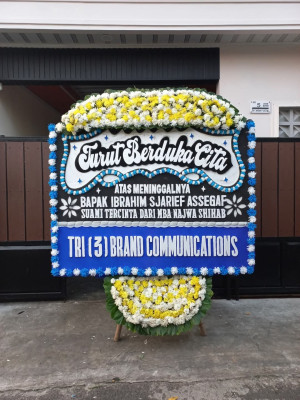 Papan Bunga Duka di Donggala